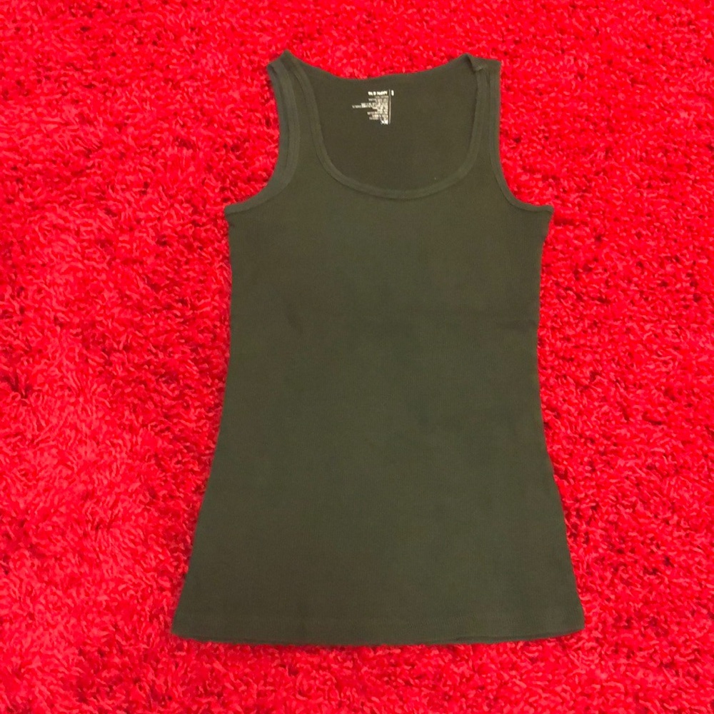 Old Navy Perfect Tank Forest Green